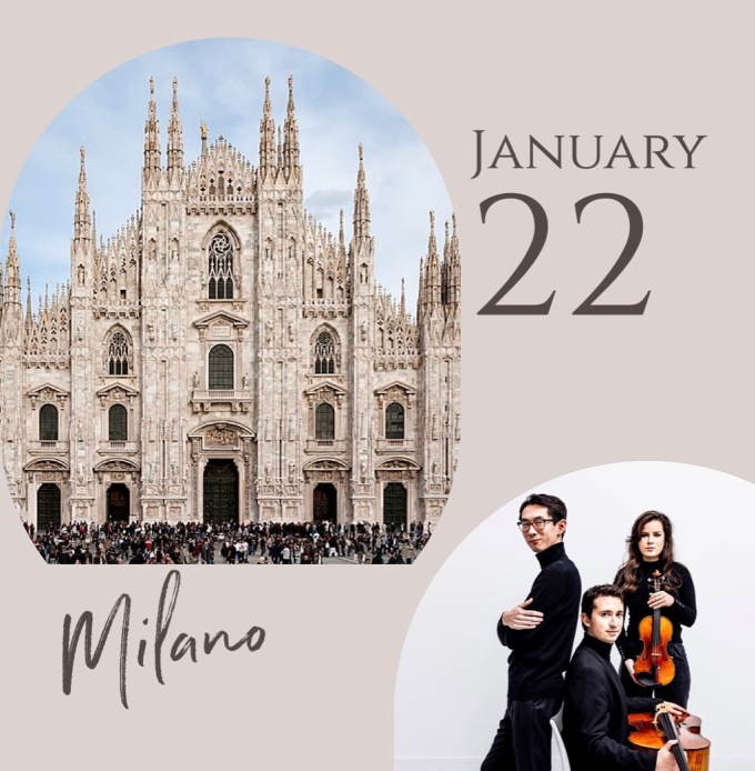 Domenica 22 gennaio un trio d’eccezione al Filodrammatici di Milano per il nuovo appuntamento con ‟I Concerti della domenica”.