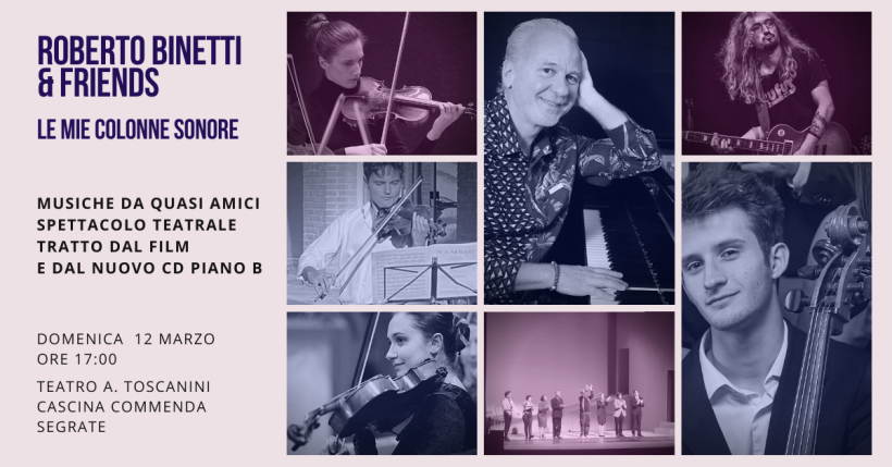 concerto Roberto Binetti del 12 marzo 2023