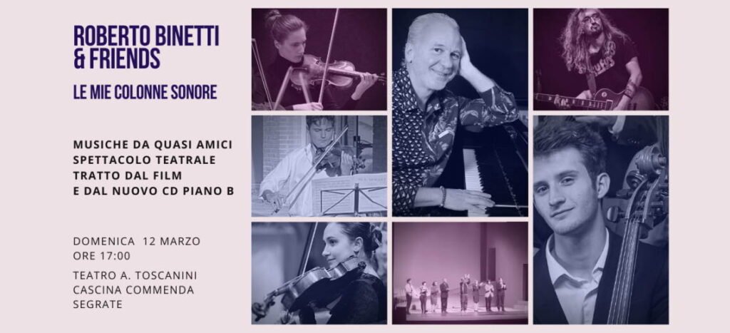 concerto Roberto Binetti del 12 marzo 2023