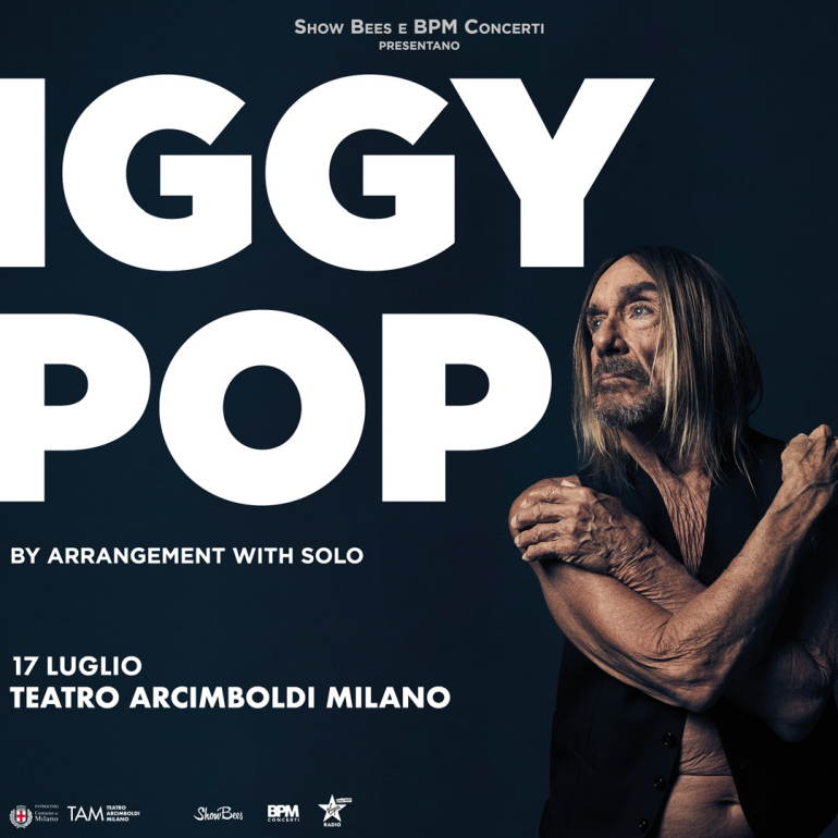 IGGY POP in concerto al TAM Teatro Arcimboldi Milano: data e prezzo biglietti