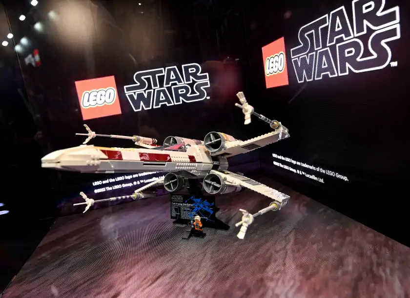 LEGO star wars nello store San Babila a Milano