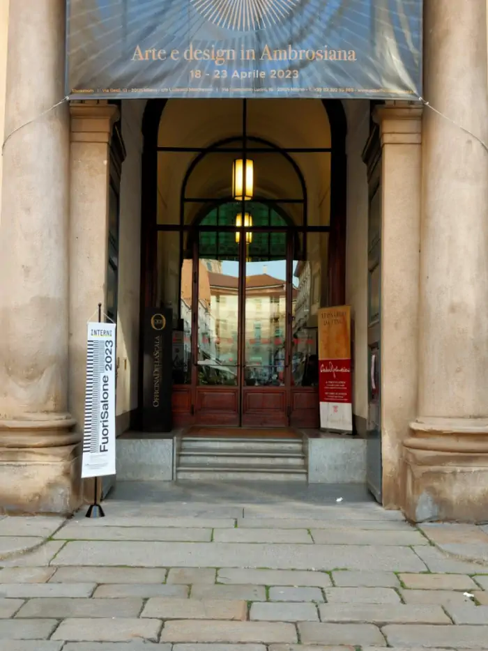 Pinacoteca Ambrosiana di Milano: ingresso al museo