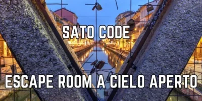 Dal 5 maggio a Milano apre Sato Code, l'Escape Room a cielo aperto