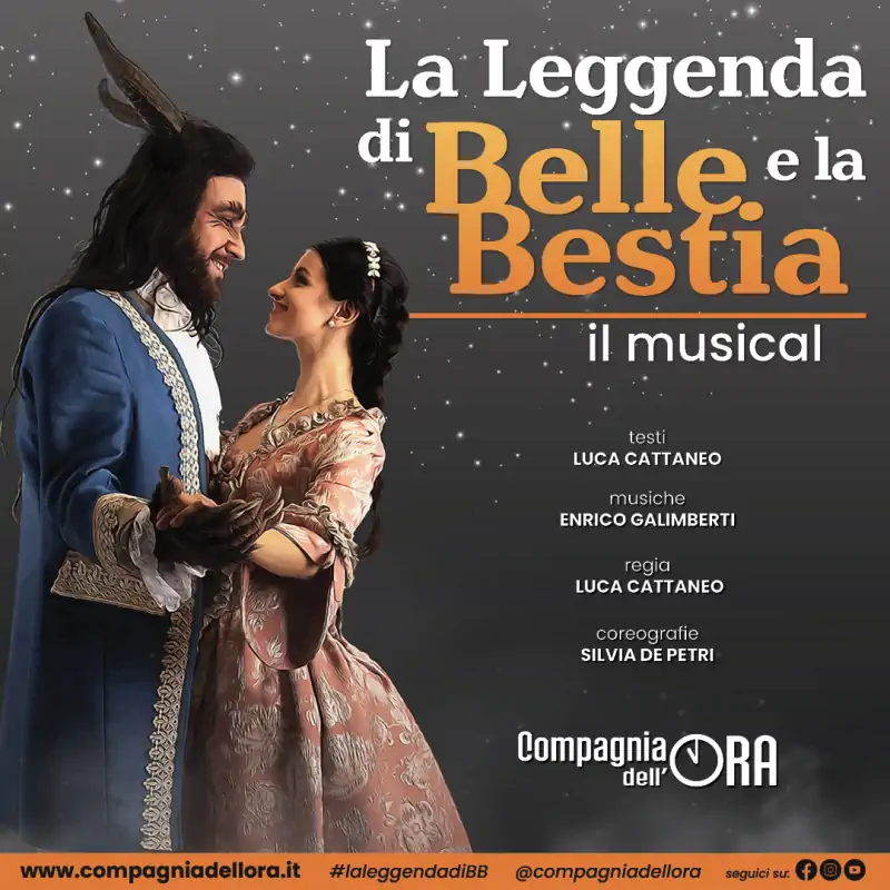 Musical La leggenda di Belle e la Bestia al Teatro Carcano di Milano: data spettacolo e prezzi biglietti