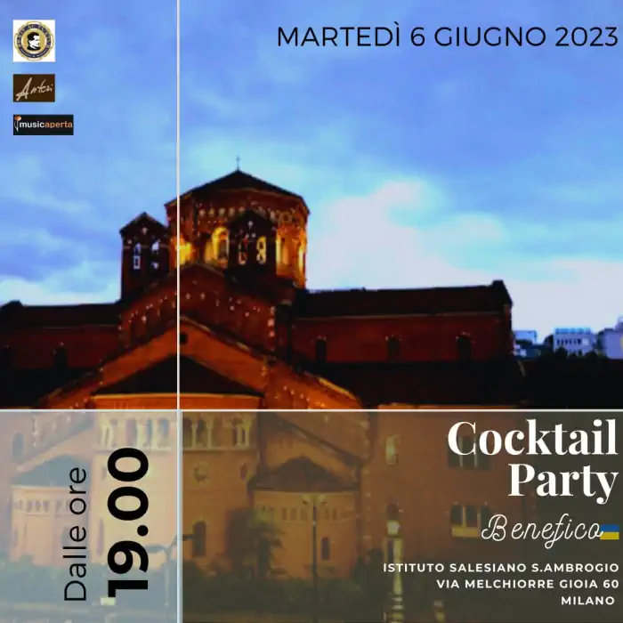 Spring cocktail benefico ex allievi salesiani di Milano