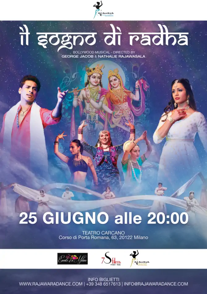 Il Sogno di Radha: domenica 25 giugno musical di danza indiana a Milano