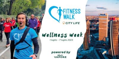 1 Luglio: evento FitnessWalk a Milano City Life per la Wellness Week