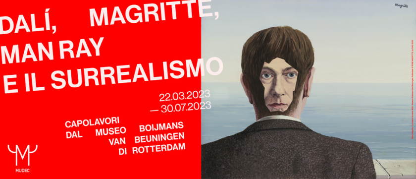 Dal 22 marzo 2023 al Mudec di Milano la mostra Dalì, Magritte, Man Ray e il Surrealismo