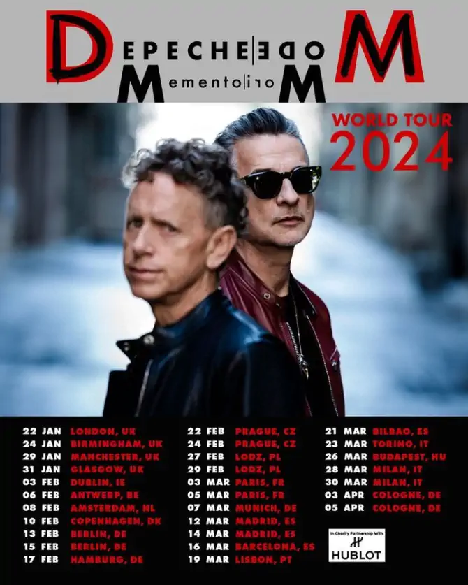 Depeche Mode in concerto a Milano: annunciate le date del Tour 2024