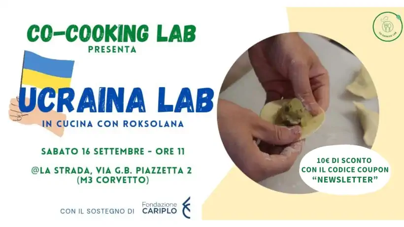 Co-Cooking LAB: corso di cucina Ucraina a Milano con eccedenze e degustazione finale