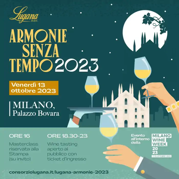 Lugana Armonie senza Tempo 2023: evento a Milano, Palazzo Bovara