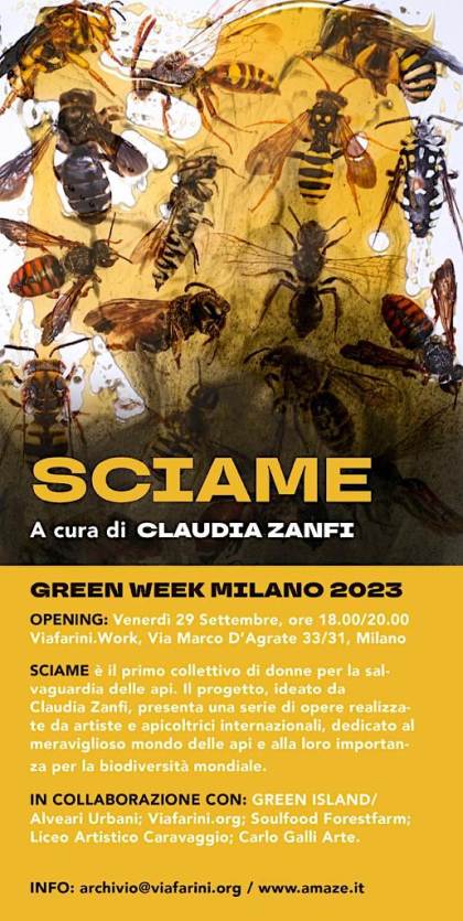 Sciame: percorso eco-culturale per Green Week Milano 2023