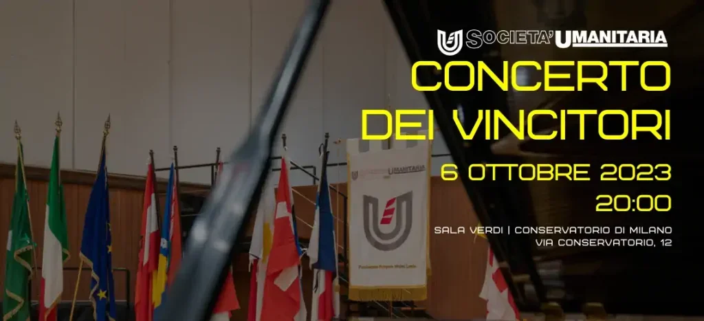 Società Umanitaria Milano: concerto dei Vincitori del 29° Concorso Internazionale di Esecuzione Musicale