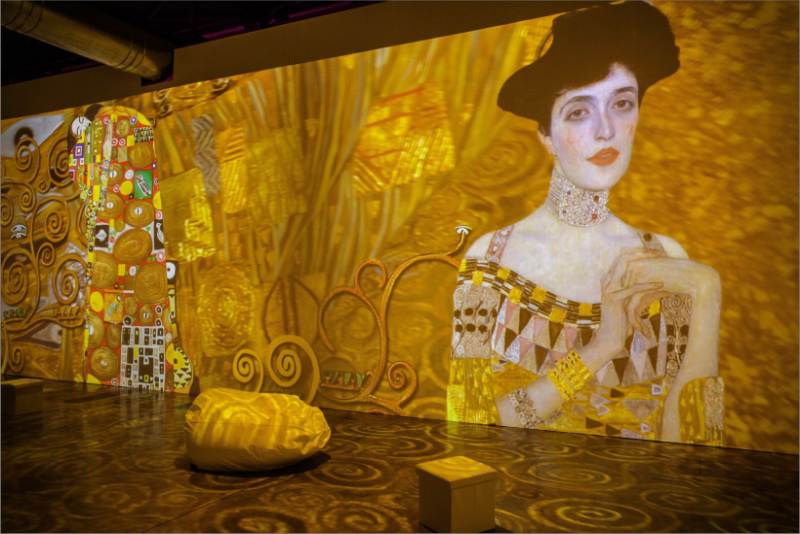 KLIMT Next Museum: mostra immersiva al Carroponte Milano di Sesto San Giovanni