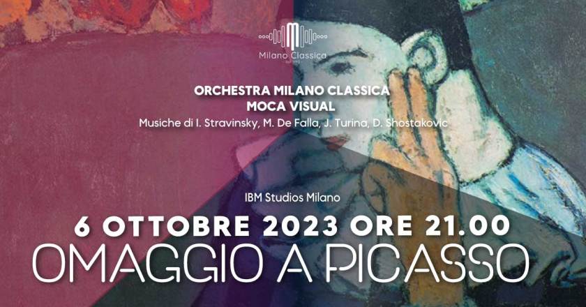 Concerto omaggio a Pablo Picasso con l'Orchestra Milano Classica agli IBM Studios