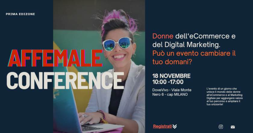 AfFemale 2023: a Milano l'Evento di Tutte le Donne del Digital Marketing