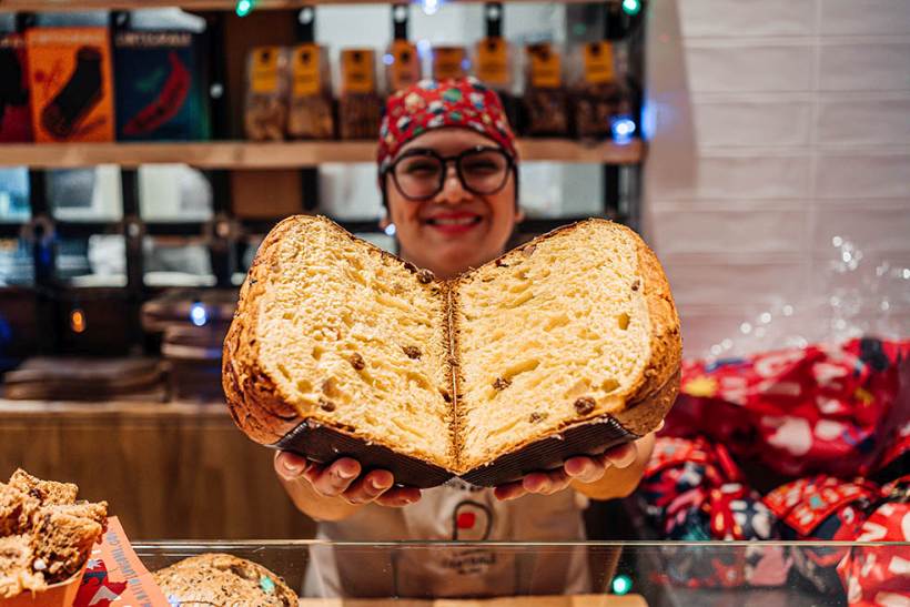 panettone artigianale al Mercato Centrale Milano