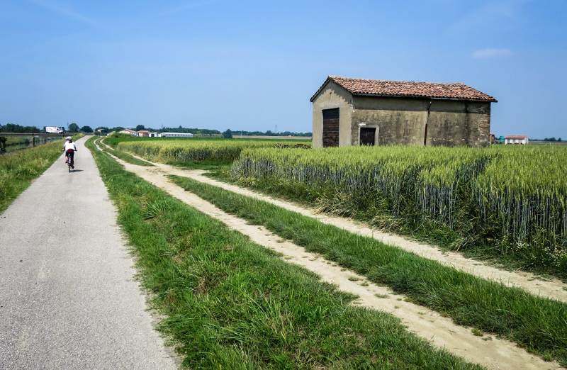 Tratto milanese di VENTO, progetto di dorsale cicloturistica da VENezia a TOrino lungo il fiume Po