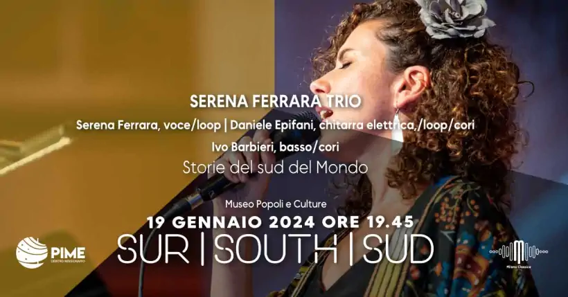 MusicaInMuseo a Milano: il 19 gennaio concerto Storie dal Sud del Mondo al Museo Popoli e Culture
