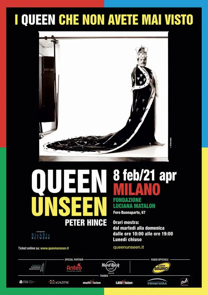 Queen Unseen: mostra a Milano, in Fondazione Luciana Matalon