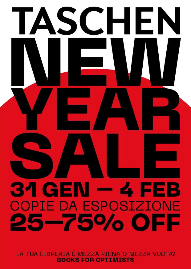 TASCHEN New Year Sale 2024: saldi invernali al Taschen Store di Milano