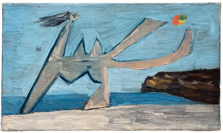 Mostra Picasso al MUDEC di Milano: Donna che gioca in spiaggia