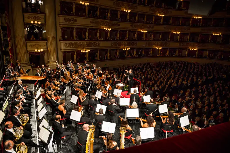 La Filarmonica della Scala in concerto al Teatro alla Scala di Milano per MITO SettembreMusica 2024