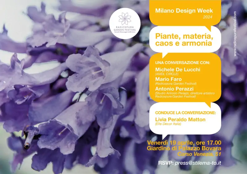 Milano Design Week 2024: a Palazzo Bovara evento Radicepura Garden Festival