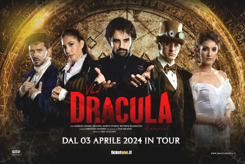 Vlad Dracula musical a Milano dal 23 al 28 aprile 2024