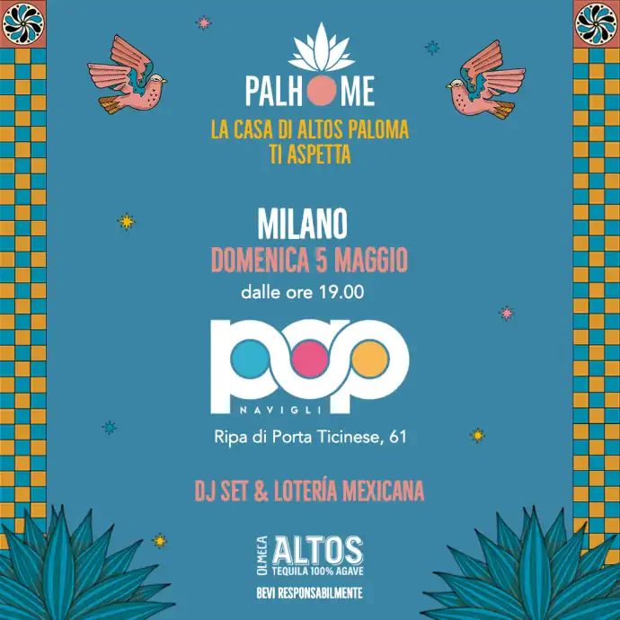 Altos Palhomitas Tour: evento al POP Navigli di Milano