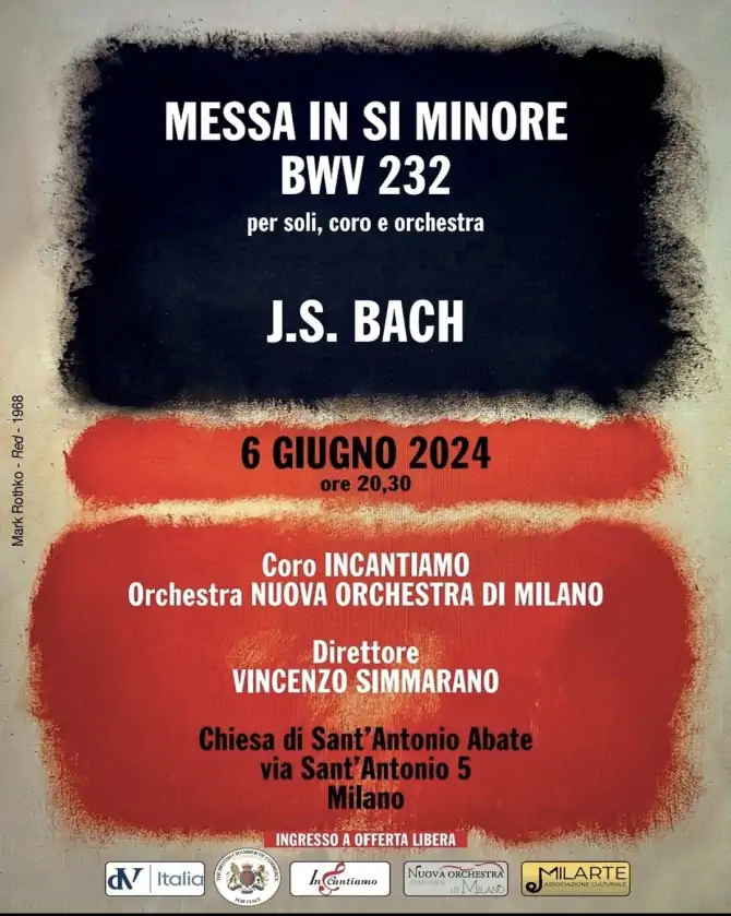 Concerto di musica barocca del Coro Incantiamo a Milano: direttore Vincenzo Simmarano