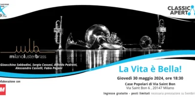 ClassicAperta concerto gratuito di Milano Luster Brass