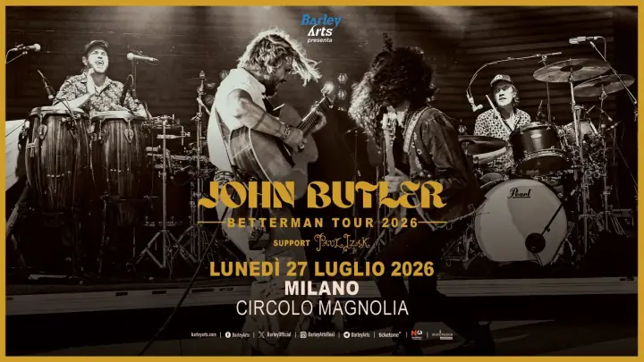 John Butler Trio in concerto al Circolo Magnolia di Milano