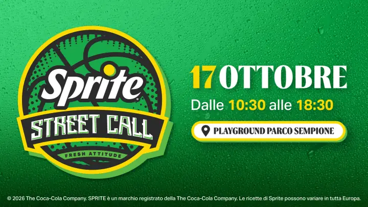 Sprite Street Call: basket, DJ set e All-Star Game con Marco Belinelli al playground di Parco Sempione