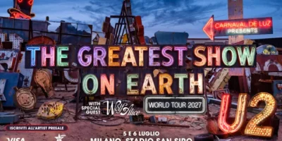 U2 in concerto allo Stadio San Siro di Milano